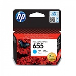 Картридж HP CZ110AE (№655), оригинальный, cyan (голубой), ресурс 600 стр., для HP Deskjet Advantage 3525/4615/4625/5525/6525
