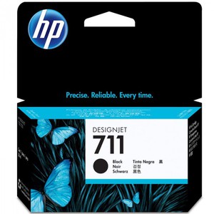 Картридж HP (Hewlett-Packard) CZ129AE (№711), оригинальный, black (черный), ресурс 38 мл, цена — 5420 руб.