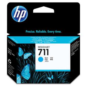 Картридж HP (Hewlett-Packard) CZ130AE (№711), оригинальный, cyan (голубой), ресурс , цена — 5650 руб.