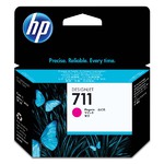 Картридж HP (Hewlett-Packard) CZ131AE (№711), оригинальный, magenta (пурпурный), ресурс 