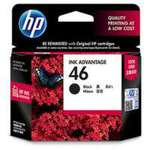 Картридж HP CZ637AE (№46), оригинальный, black (черный), ресурс 1500 стр., для HP Deskjet Advantage 2520hc/2020hc; Advantage Ultra 2029/2529/4729