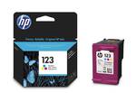 Картридж HP F6V16AE (№123), оригинальный, CMY (цветной), ресурс 100 стр. для HP DeskJet 2130/2620/2630/2632/3630/3639