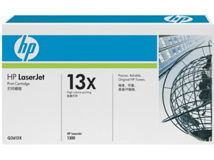 Картридж HP (Hewlett-Packard) Q2613X (№13X), оригинальный, black (черный), ресурс 4000 стр., цена — 19370 руб.