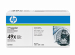 Двойная упаковка картриджей HP Q5949X (№49X), Q5949XD (№49X*2), ресурс: 2шт по 6000 стр., для HP LaserJet 1320/N/NW; 3390; 3392