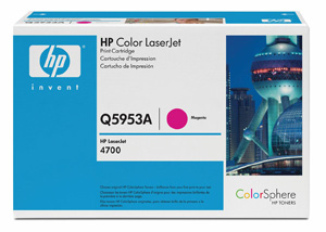 Картридж HP (Hewlett-Packard) Q5953A, оригинальный, magenta (пурпурный), ресурс 10000 стр., цена — 46070 руб.