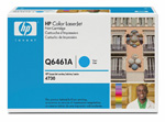 Картридж HP (Hewlett-Packard) Q6461A, оригинальный, cyan (голубой), ресурс 12000