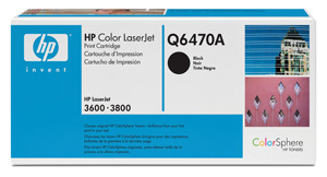 Картридж HP (Hewlett-Packard) Q6470A, оригинальный, black (черный), ресурс 6000 стр., цена — 16010 руб.