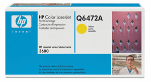 Картридж HP (Hewlett-Packard) Q6472A, оригинальный, yellow (желтый), ресурс 4000 стр., цена — 15960 руб.