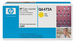 Картридж HP (Hewlett-Packard) Q6472A, оригинальный, yellow (желтый), ресурс 4000 стр.