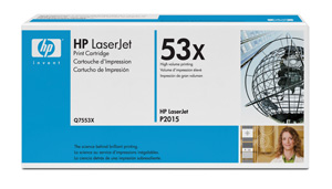 Картридж HP (Hewlett-Packard) Q7553X (№53X), оригинальный, black (черный), ресурс 7000 стр., цена — 27610 руб.