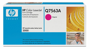 Картридж HP (Hewlett-Packard) Q7563A, оригинальный, magenta (пурпурный), ресурс 3500, цена — 11250 руб.