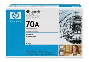 Картридж HP (Hewlett-Packard) Q7570A (№70A), оригинальный, black (черный), ресурс 15000 стр., цена — 31710 руб.