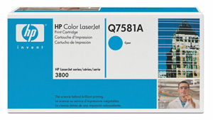 Картридж HP (Hewlett-Packard) Q7581A, оригинальный, cyan (голубой), ресурс 6000 стр., цена — 19580 руб.
