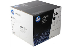 Двойная упаковка картриджей HP CC364XD (2 картриджа CC364X), оригинальный, black (черный), ресурс 2шт по 24000 стр., для HP LaserJet P4015/dn/n/tn/x; P4515/n/tn/x/xm
