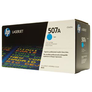 Картридж HP (Hewlett-Packard) CE401A (№507A), оригинальный, cyan (голубой), ресурс 6000 стр., цена — 33150 руб.