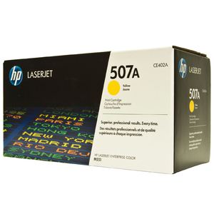 Картридж HP (Hewlett-Packard) CE402A (№507A), оригинальный, yellow (желтый), ресурс 6000 стр., цена — 33150 руб.