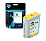 Картридж HP F9J61A (№728) 40ml, оригинальный, yellow (желтый), объем 40 мл., для HP Designjet T730/T830