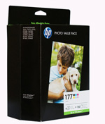 Набор картриджей HP (Hewlett-Packard) Q7967HE (№177), оригинальный, multipack (набор), ресурс <>