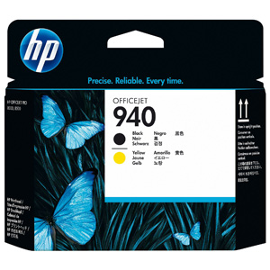 Печатающая головка HP (Hewlett-Packard) C4900A (№940), оригинальный, black/yellow (черный/желтый), ресурс , цена — 6860 руб.
