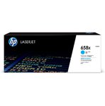Картридж HP W2001X (№658X), оригинальный, cyan (голубой), ресурс 28000 стр., для HP Color LaserJet Enterprise M751dn