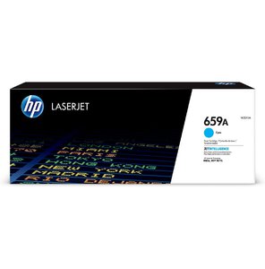Картридж HP (Hewlett-Packard) W2011A (№659A), оригинальный, cyan (голубой), ресурс 13000 стр., цена — 50470 руб.