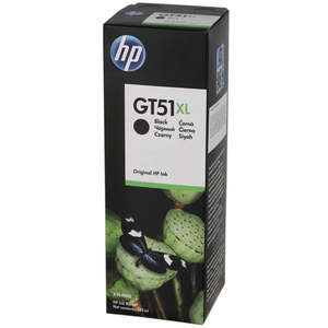 Чернила HP X4E40AE (GT51XL), оригинал, black (черный), объем 135 мл. (ресурс 6000 стр.), для HP DeskJet GT 5810; 5820