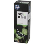 Чернила HP X4E40AE (GT51XL), оригинал, black (черный), объем 135 мл. (ресурс 6000 стр.), для HP DeskJet GT 5810; 5820