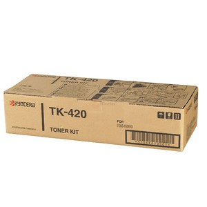 Тонер-картридж Kyocera TK-420 [370AR010], оригинальный, black (черный), ресурс 15000, цена — 17420 руб.