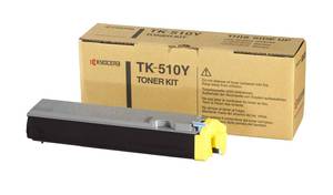 Тонер-картридж Kyocera TK-510Y [1T02F3AEU0], оригинальный, yellow (желтый), ресурс 8000 стр., цена — 51230 руб.