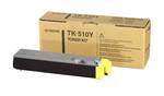 Тонер-картридж Kyocera TK-510Y [1T02F3AEU0], оригинальный, yellow (желтый), ресурс 8000 стр.