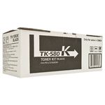 Тонер-картридж Kyocera TK-580K [1T02KT0NL0], оригинальный, black (черный), ресурс 3500 стр., для Kyocera FS-C5150DN, ECOSYS P6021cdn