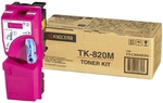 Тонер-картридж Kyocera TK-820M [1T02HPBEU0], оригинальный, magenta (пурпурный), ресурс 7000 стр.