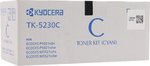 Тонер-картридж Kyocera TK-5230C [1T02R9CNL0], оригинальный, cyan (голубой), ресурс 2200 стр., для Kyocera P5021cdn/cdw, M5521cdn/cdw