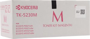 Картридж Kyocera TK-5230M [1T02R9BNL0], оригинальный, magenta (пурпурный), ресурс 2200 стр., цена — 21980 руб.