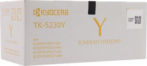 Тонер-картридж Kyocera TK-5230Y [1T02R9ANL0], оригинальный, yellow (желтый), ресурс 2200 стр., цена — 21980 руб.