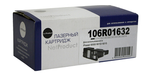 Принт-картридж NetProduct N-106R01632, magenta (пурпурный), ресурс 1000стр., для Xerox Phaser 6000; Phaser 6010; WorkCentre 6015
