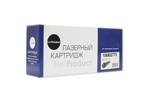 Картридж NetProduct N-106R02773/106R03048, black (черный), ресурс 1500 стр., для Xerox Phaser 3020, WorkCentre 3025