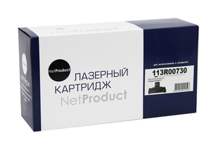 Картридж NetProduct N-113R00730, black (черный), ресурс 3000 стр., для Xerox Phaser 3200; Phaser 3200MFP