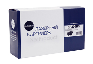 Принт-картридж NetProduct N-SP200HS, ресурс 2600 стр. для Ricoh серий SP200/202/203/210/211/212/213/220