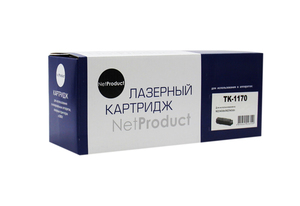 Картридж NetProduct N-TK-1170, black (черный), ресурс 7200 стр., для Kyocera ECOSYS M2040dn/M2540dn/M2640idw, с чипом.