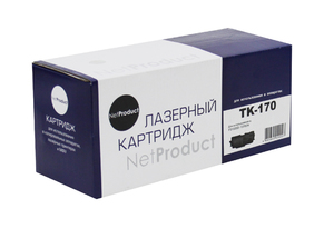 Тонер-картридж NetProduct N-TK-170, black (черный), ресурс 7200 стр., для Kyocera FS-1370DN; FS-1320D/DN; P2135d/dn