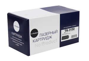 Картридж NetProduct TK-3150, black (черный), ресурс 14500 стр., для Kyocera ECOSYS M3040idn, M3540idn