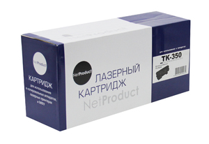 Тонер-картридж NetProduct TK-350, black (черный), ресурс 15000 стр., для Kyocera FS-3920DN/3040MFP/3140MFP/3540MFP/3640MFP