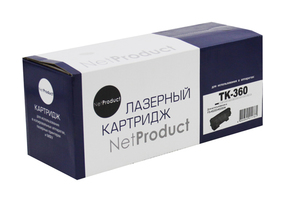 Тонер-картридж NetProduct N-TK-360, black (черный), ресурс 20000, цена — 1470 руб.