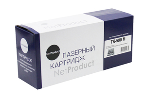 Тонер-картридж NetProduct N-TK-590M, magenta (пурпурный), ресурс 5000 стр., цена — 1180 руб.