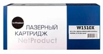 Картридж NetProduct N-W1510X без чипа (соответствует HP W1510X (№151X)), совместимый, black (черный), ресурс 9700 стр., для HP LaserJet Pro 4003dw/dn/n; 4103dw/fdw/fdn, без чипа