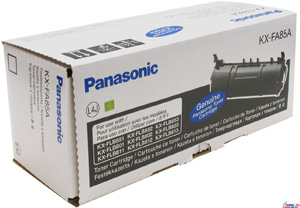 Тонер-картридж Panasonic KX-FA85A7, оригинальный, black (черный), ресурс 5000 стр., цена — 3270 руб.