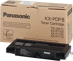 Тонер-картридж Panasonic KX-PDP8, оригинальный, black (черный), ресурс 4000 стр., цена — 2990 руб.