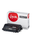 Картридж Sakura SACE255X (№55X), совместимый, black (черный), ресурс 12500 стр., для HP LaserJet P3010/P3015/P3016