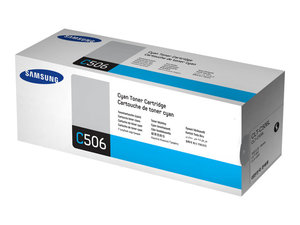 Картридж Samsung CLT-C506L [SU040A], оригинальный, cyan (голубой), ресурс 3500 стр., цена — 6880 руб.